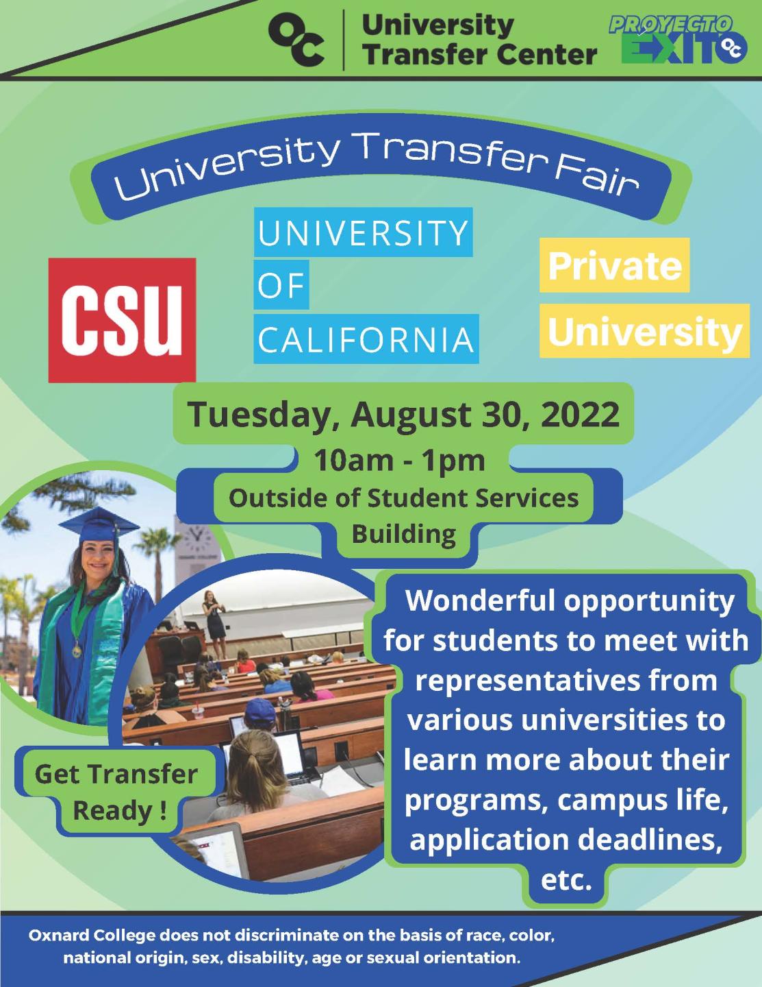 presentation college transfer fair